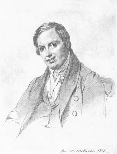 Image - Andrii Lyzohub (drawing by Taras Shevchenko).